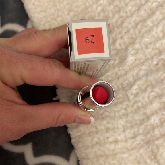 NEW Elizabeth Arden clear & red pouch gift set - includes 1 Lipstick & 1 lotion - Picture 4 of 6